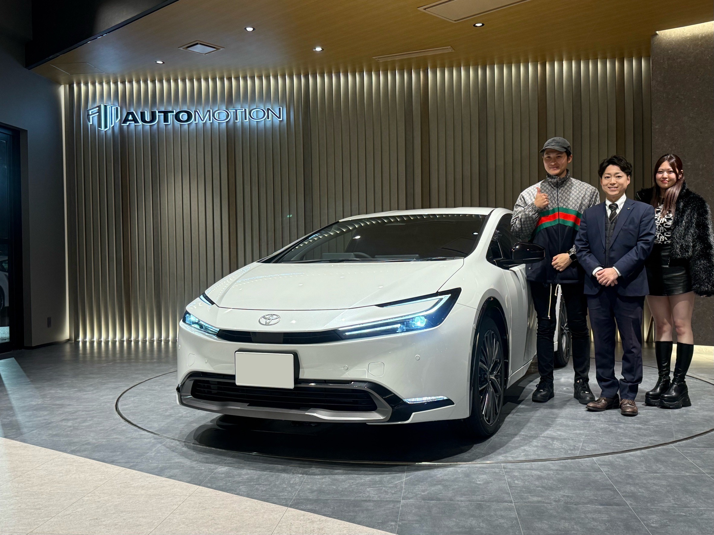 12月21日:ご納車 I様 新車プリウス