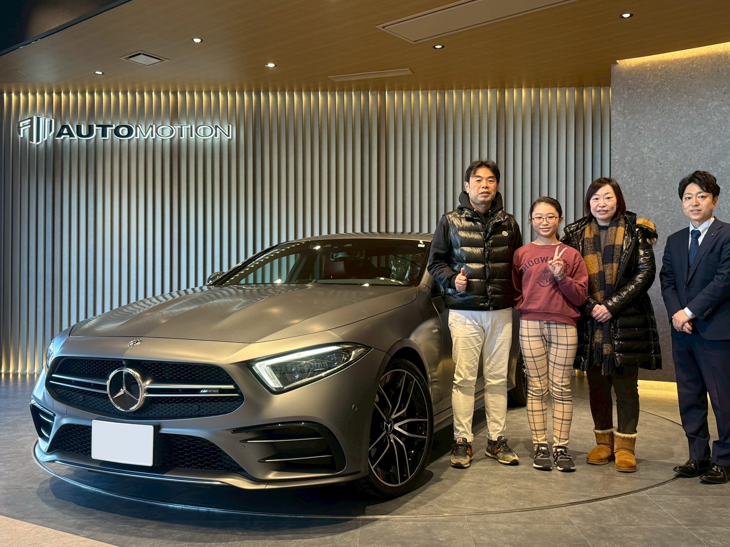 2月17日:ご納車 S様 メルセデス・ベンツ CLS53