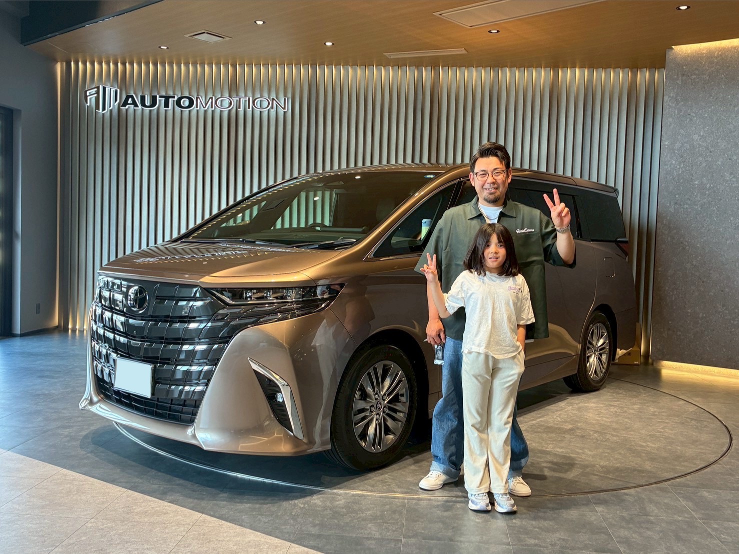 5月1日:ご納車 K様 新車アルファード