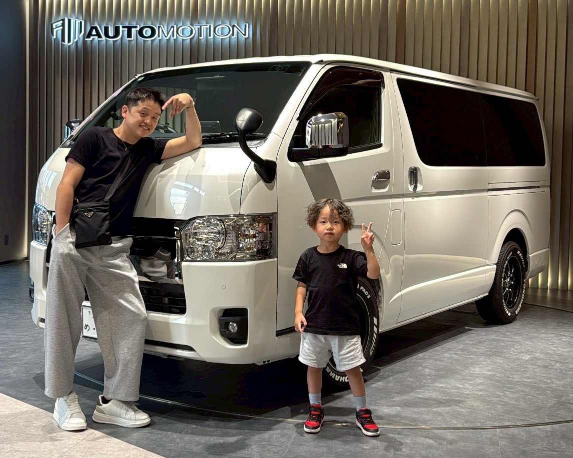 6月13日:ご納車 N様 ハイエース
