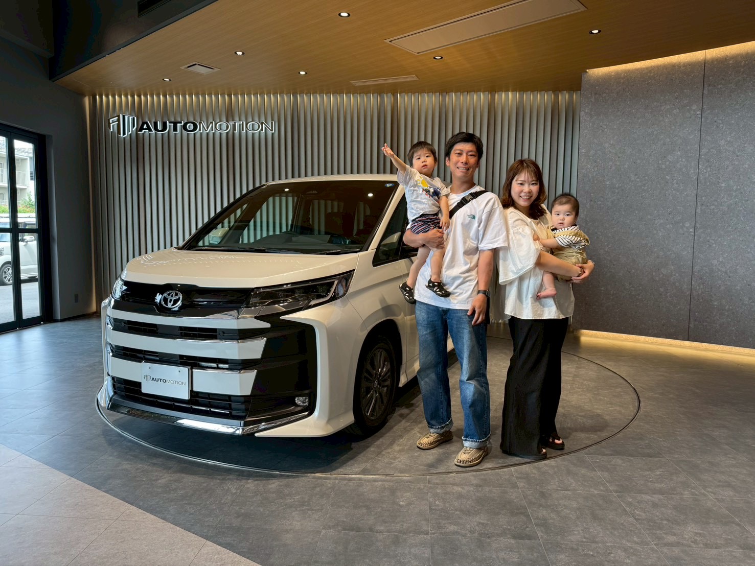 7月12日:ご納車 Y様 新車ノア