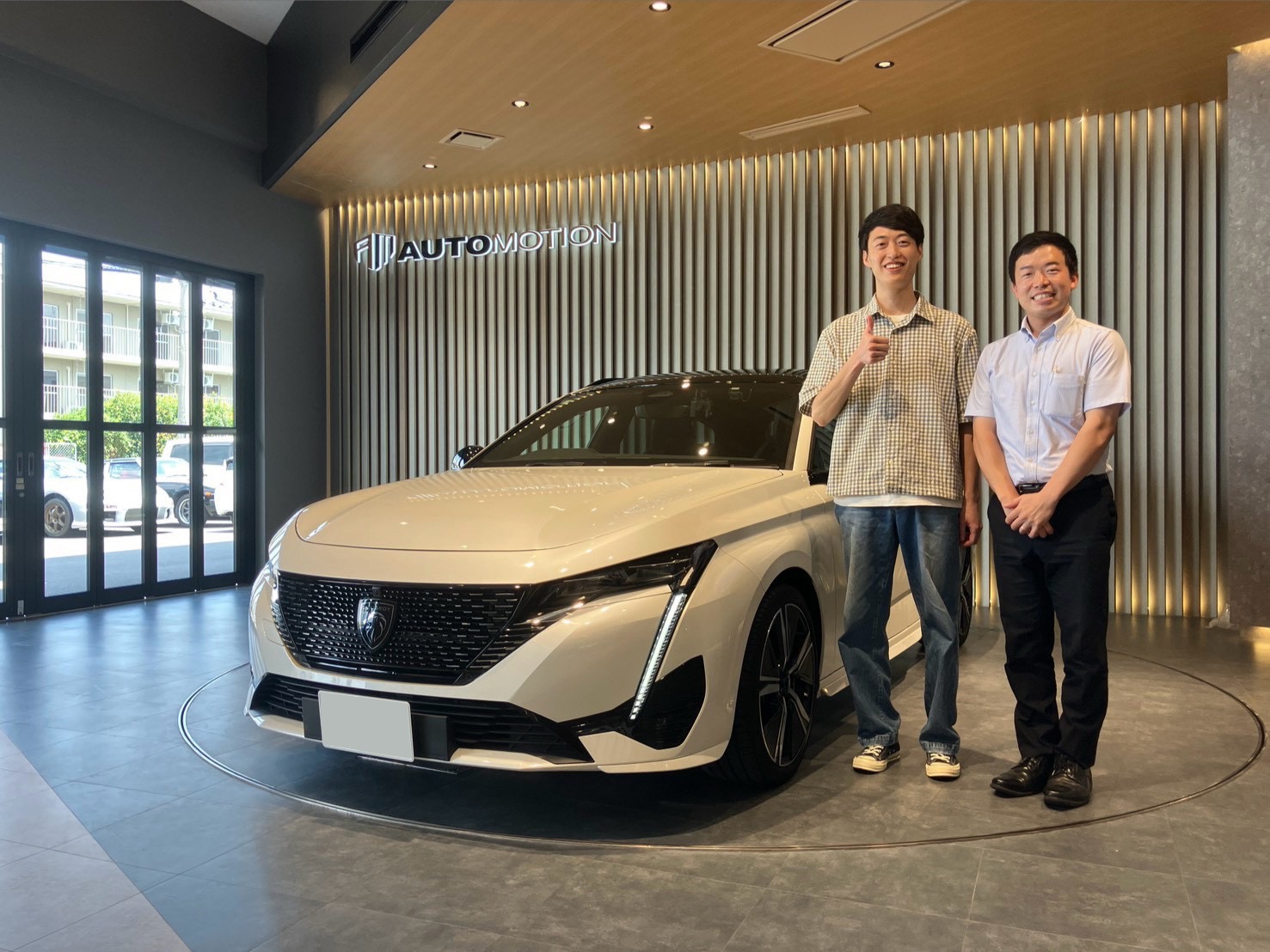 7月21日:ご納車 M様 プジョー 308SW