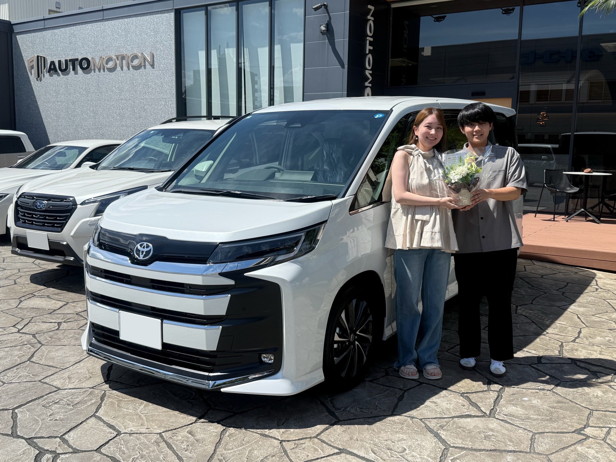 8月8日:ご納車 K様 新車ノア